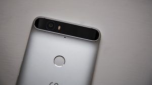 Nexus 6P review: De camera-uitstulping ziet er van dichtbij redelijk goed uit