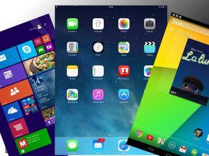 Apple iOS กับ Android กับ Windows 8 – อะไร
