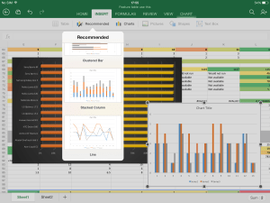Excel za iPad