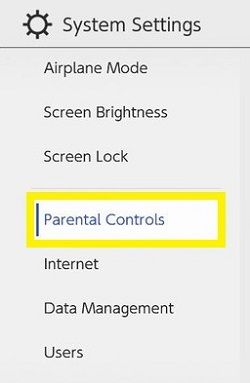 controls parentals