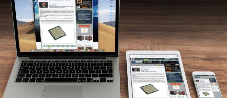 Kuinka pudottaa verkkosivustoja iPhonen, iPadin ja Macin välillä