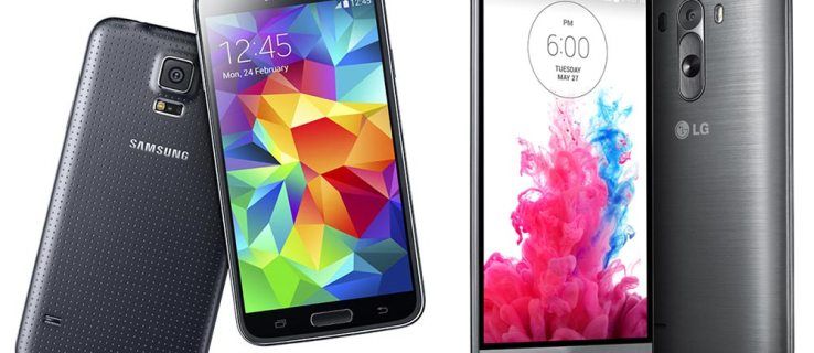 LG G3 vs Samsung Galaxy S5 : 최고의 고급 스마트 폰은 무엇일까요?