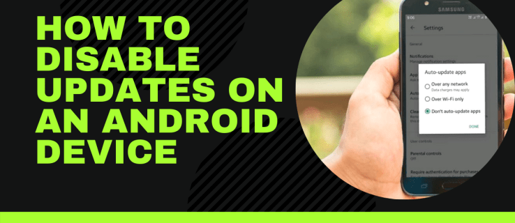 Android Cihazda Güncellemeler Nasıl Devre Dışı Bırakılır