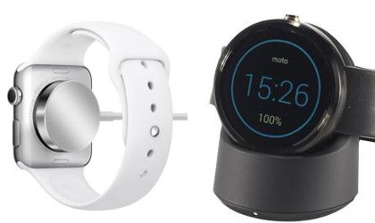 Apple Watch và Moto 360 - Pin