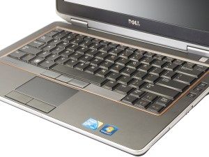 Dell Latitude E6320: primer plano del teclado