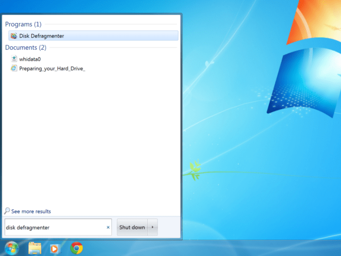 Com desfragmentar el Windows 7: pas 2 4x3