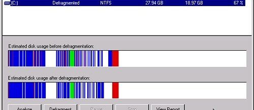 Ako defragmentovať v systéme Windows 7: urýchlite časy spustenia a uvoľnite miesto na disku