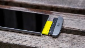 LG G5 genişletme modülü serbest bırakma düğmesi