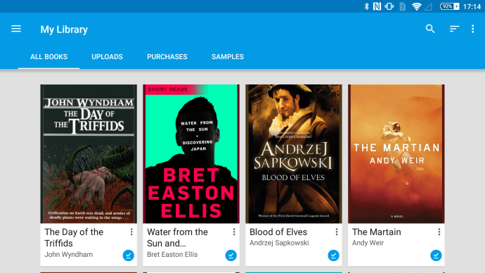 Najlepsze aplikacje na Androida 2015 - Książki Google Play