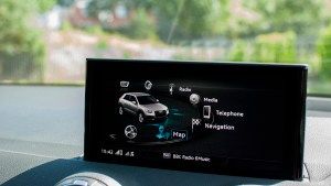 Audi Q2 검토-MMI 화면