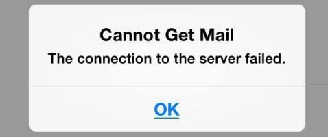 impossible-get-mail-server-failed