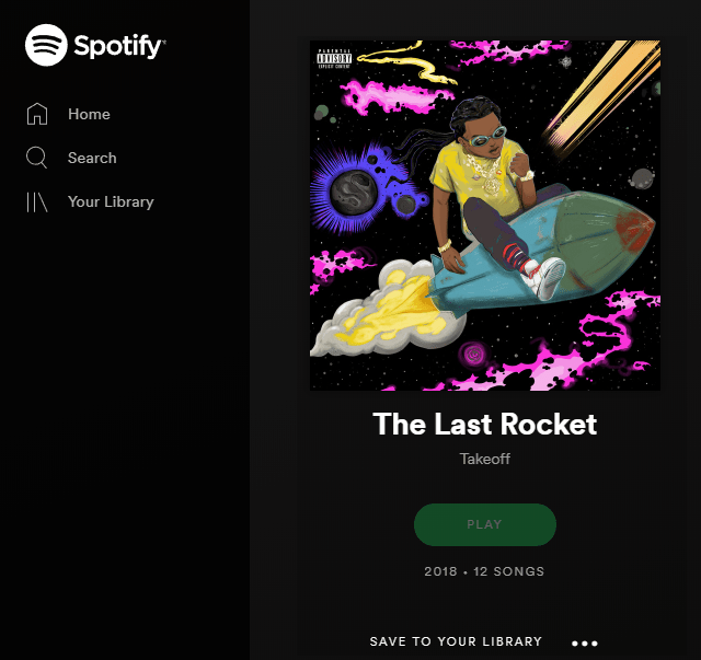 Limpe o cache do Spotify