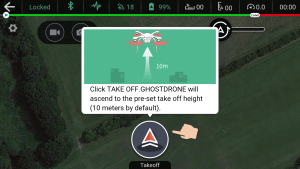 Ehang Ghostdrone 2.0 VR nousee ylös