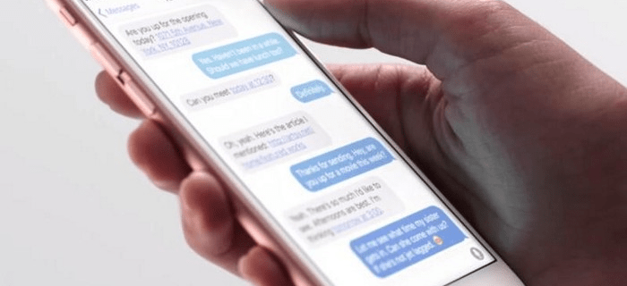 Kustutatud sõnumite taastamine iPhone