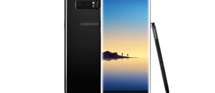 „Samsung Galaxy Note 8“ parduodama JK: peržiūrėkite jo kainą, specifikacijas ir palyginimą su „iPhone X“
