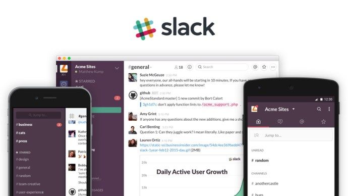 Шест Killer приложения за бизнес - Slack