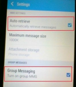 android pošalji tekst grupe