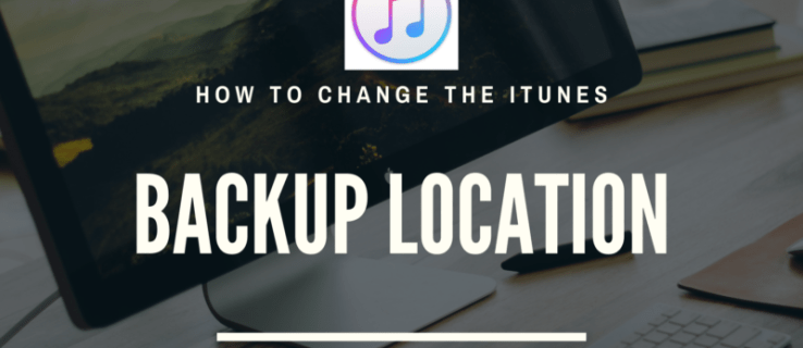 Cách thay đổi vị trí sao lưu iTunes