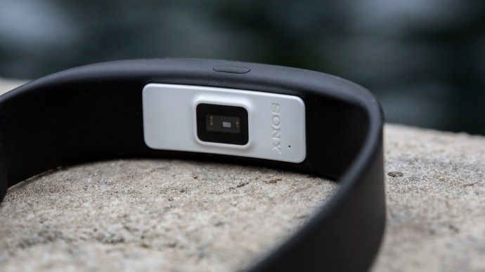 Pregled Sony SmartBand 2: Senzor srčnega utripa