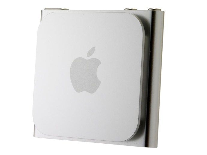 Apple iPod nano (6. generácia, 8 GB) - pohľad zozadu