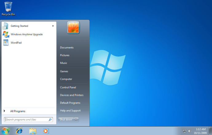 „Microsoft Windows 7 Starter Edition“