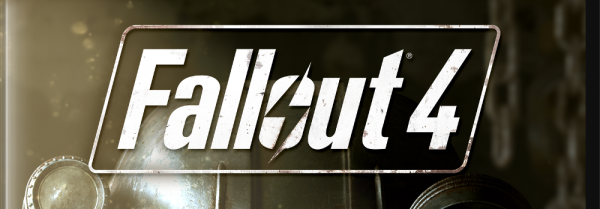 „fallout 4“ reklamjuostės logotipas