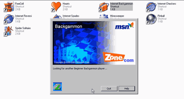 Jeux Internet classiques Windows XP (1)