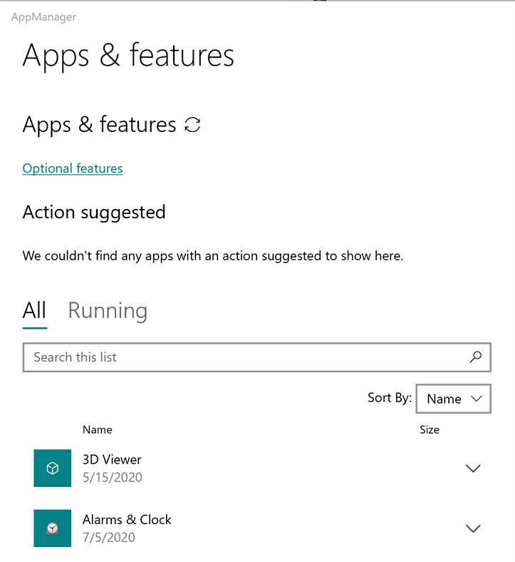 Aplikácia Appmanager Store 3
