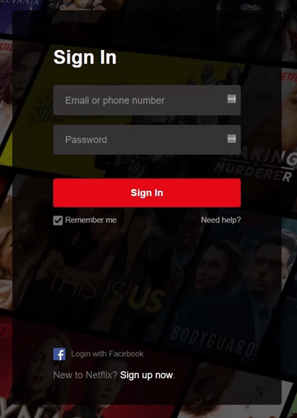 Netflix có thông báo khi người khác đăng nhập vào tài khoản của bạn không