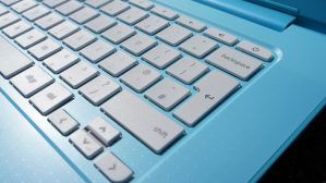 Gros plan du clavier HP Chromebook 14