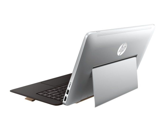 HP Envy X2 13 - tahvelarvuti ja klaviatuuri tagantvaade