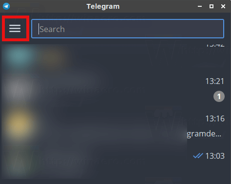 Desinstal·lació de Telegram Eliminar temes
