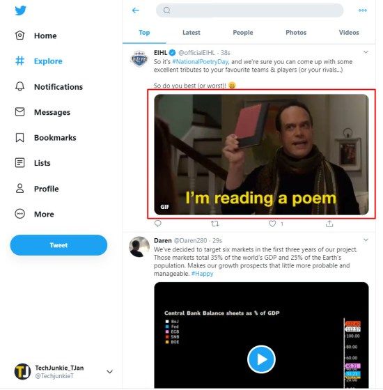 From how gif to twitter save How to