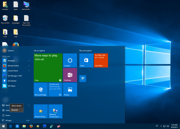 Pokročilé možnosti spuštění systému Windows 10