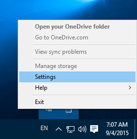 OneDrive Protect-mappen