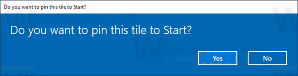 Windows 10 meilikonto kinnitatud suuruse muutmine