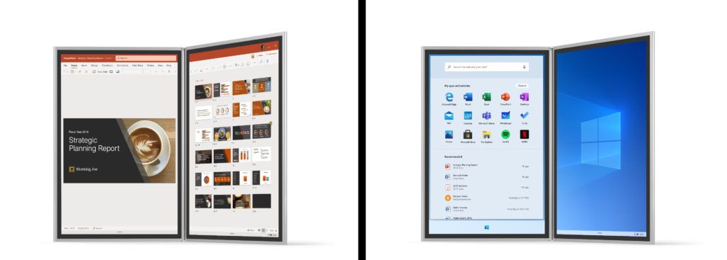 Microsofts hopfällbara Surface Duo
