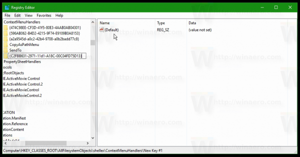 Windows 10 Copy To ajouté au menu contextuel