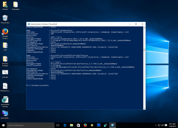 Windows 10 saistīta lietotņu izeja