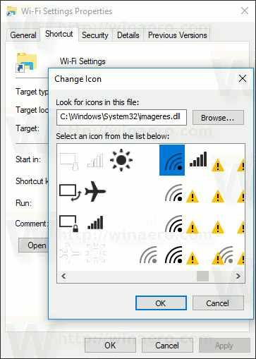 Configurações de Wi-Fi do Windows 10