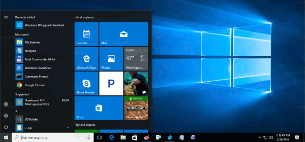 Windows 10: n uudet hakuvaihtoehdot