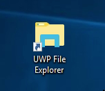 Explorateur de fichiers UWP 01