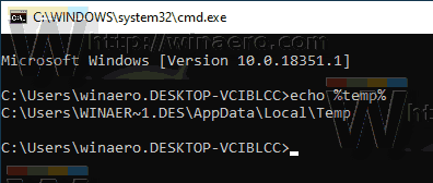 Gebruikersomgevingsvariabele Windows 10