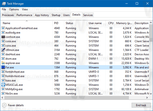 „Windows 10“ pradžios procesas su prioritetiniu valdikliu