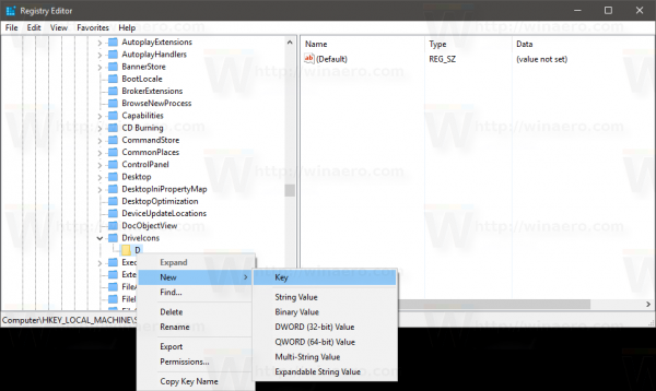 Windows 10 셸 아이콘 새로운 확장 가능한 문자열