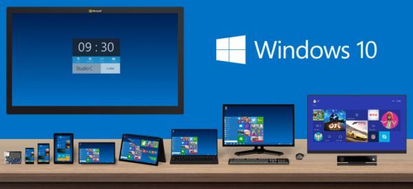 شعار بانر Windows 10 المطور 01