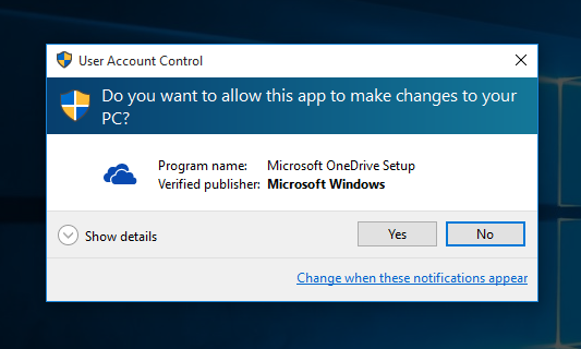 Απεγκατάσταση Windows 10 στο onedrive 2
