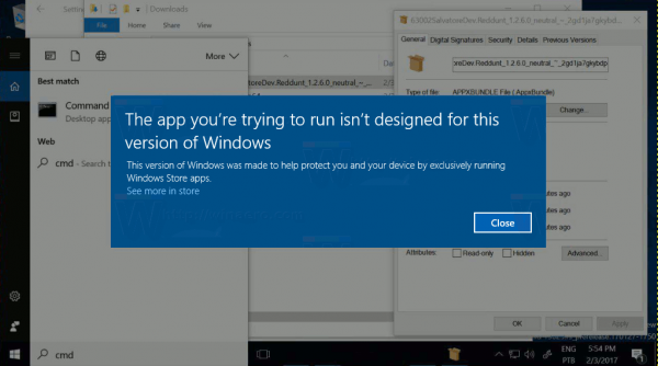 Windows 10 Cloud Příkazový řádek