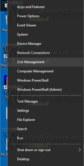 Espace non alloué Windows 10