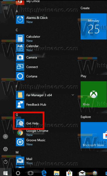 Windows 10 Odstrániť Získať aplikáciu Pomoc